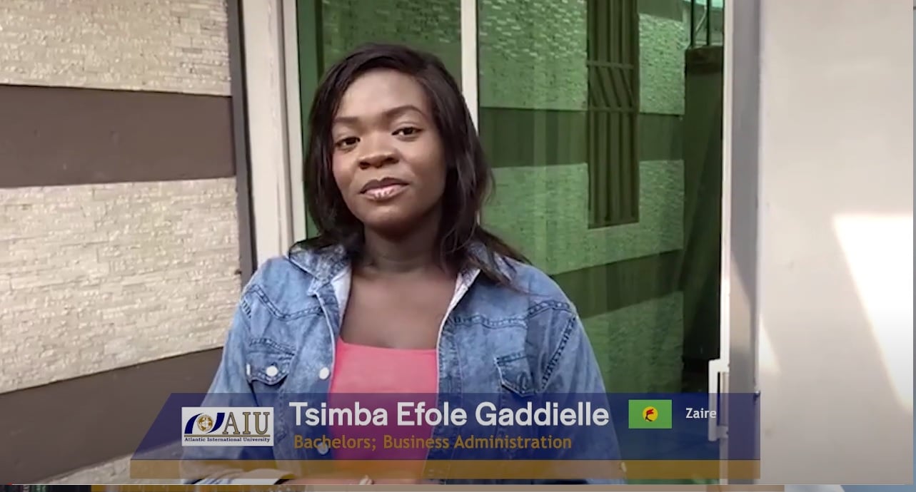 Tsimba Atlantic International University Student Interview of 2020